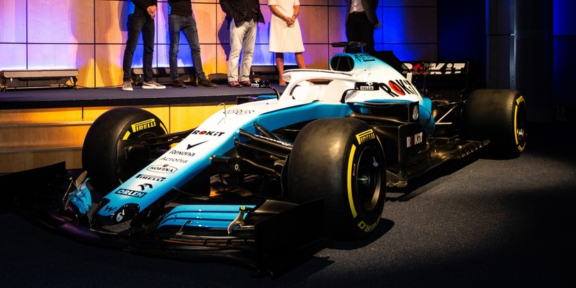  Front of the FW42 